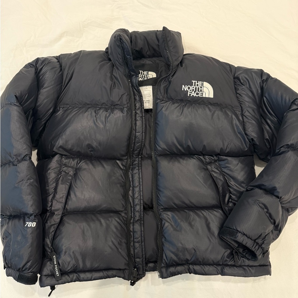 The North Face Charcoal Puffer Jacket